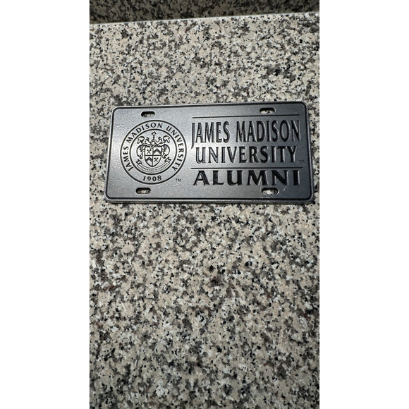 James Madison University Other - James Madison University Alumni Metal License Plate